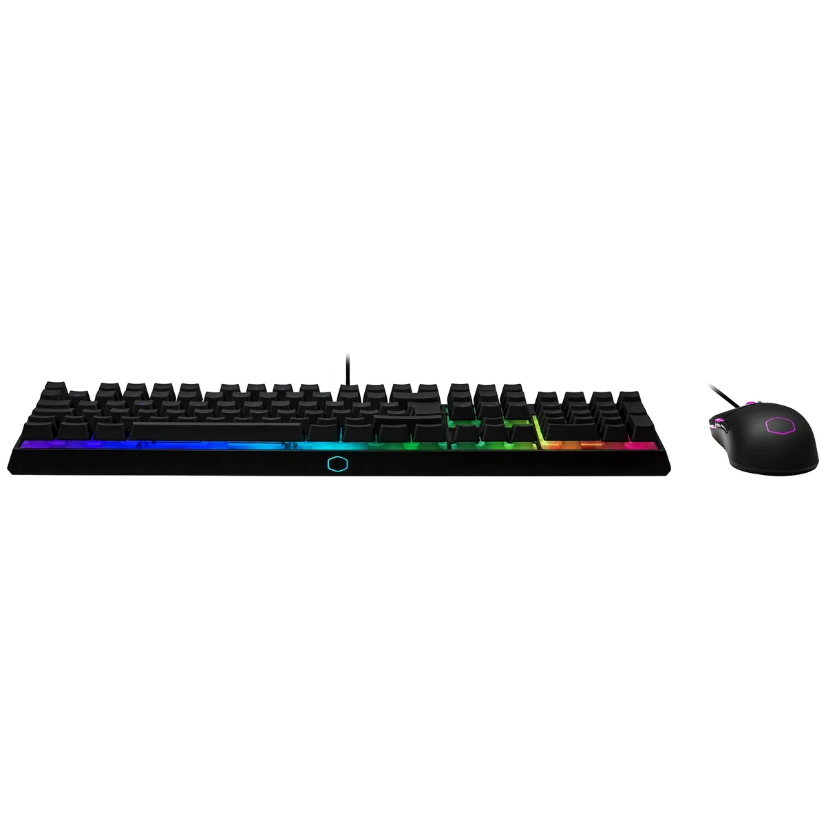 Cooler Master MS110 Tastiera E Mouse RGB Gaming Combo, Nero, QWERTZ - DE