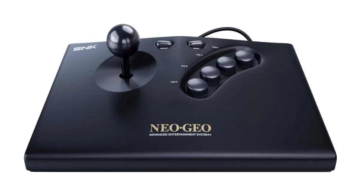 Neo Geo AES+ Arcade Stick Wireless Black