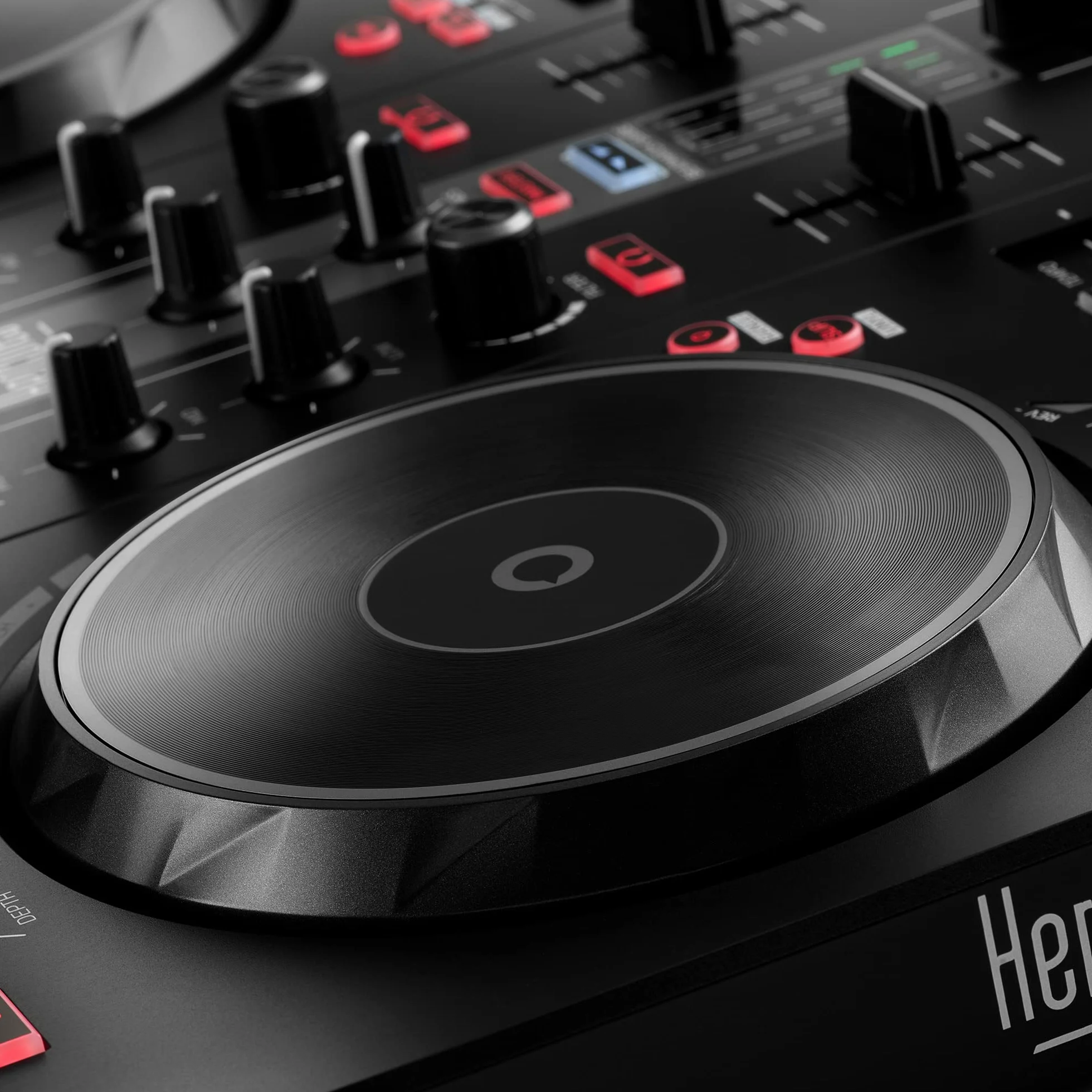 HERCULES DJControl Inpulse 300 MK2, Postazione DJ USB, 2 banchi con 16 pad e scheda audio integrata | Controller 2 deck per Serato e DJUCED con LED Beatmatch Guide, 16 pad performance, Stems preconfigurato
