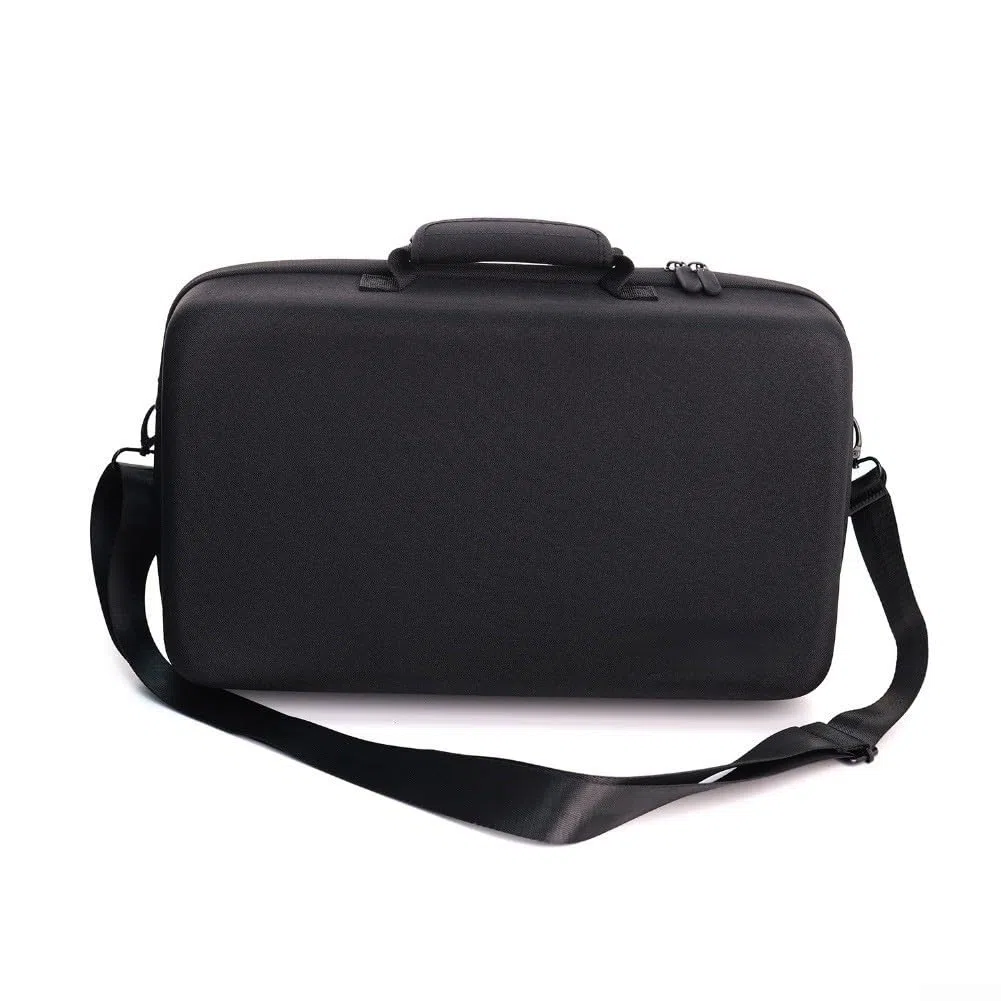Custodia rigida portatile in EVA per console PS5 PRO, borsa multifunzionale con chiusura a cerniera, custodia da viaggio antiurto per PS5 Slim (nero)