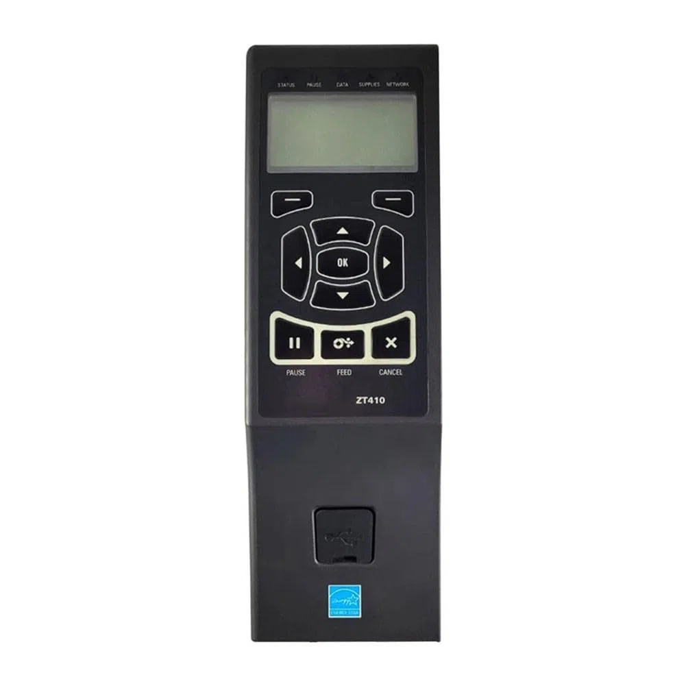 EasyByMall Pannello di controllo dello schermo P1053204-001 per stampante termica per etichette Zebra ZT410, parte di ricambio in ABS con rigoroso controllo di qualità
