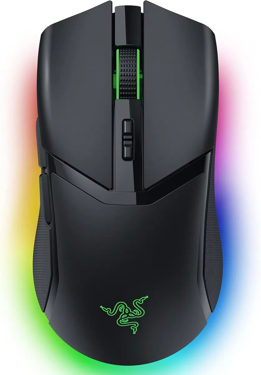 Razer Cobra Pro - Mouse wireless Chroma RGB, sensore ottico Focus Pro 30K, HyperSpeed Mouse Dock Pro & Charging Puck - wireless Hyperspeed 4K, 8 luci RGB Chroma, Nero