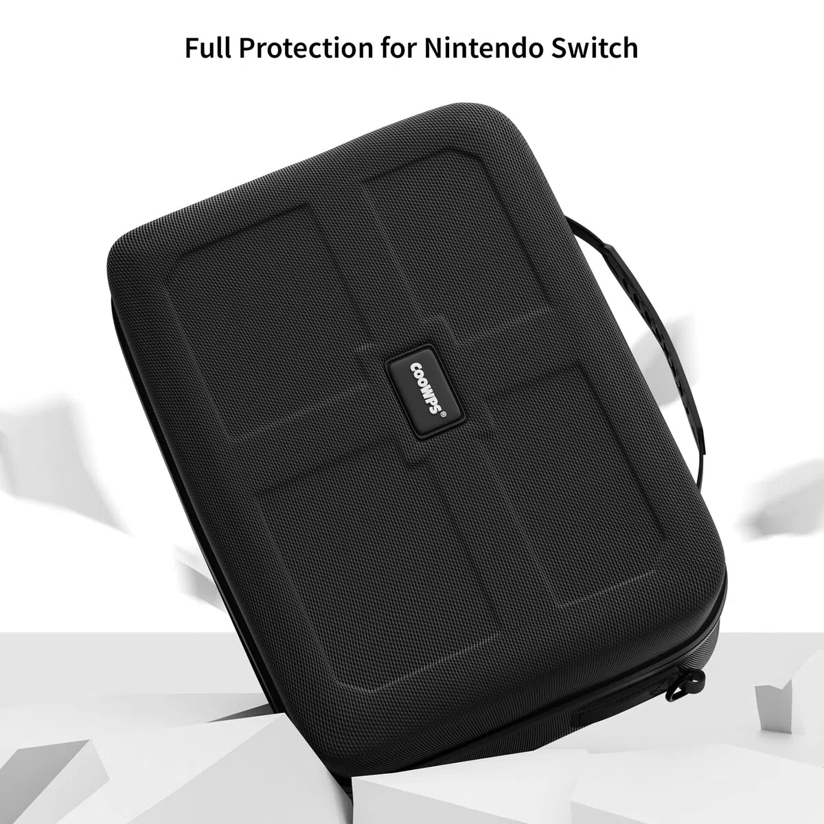 TOENNESEN Custodia da trasporto per Nintendo Switch, custodia da viaggio protettiva portatile rigida compatibile con controller Switch Console Pro e accessori