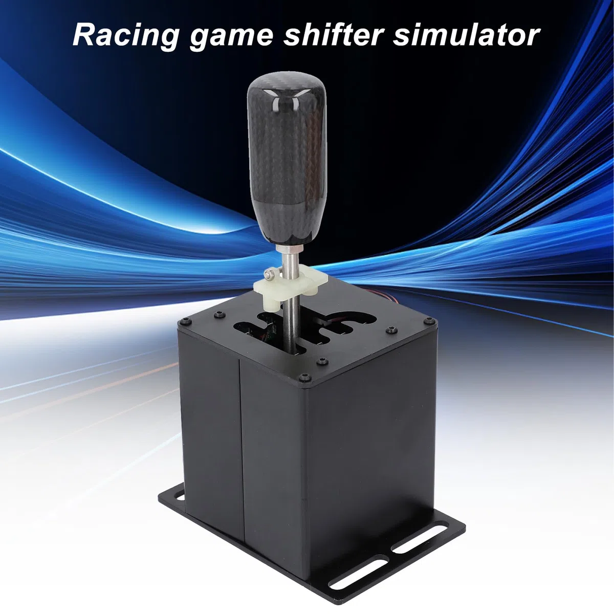 TOPINCN Simulatore di Gioco di Corse USB per PC, Ad H con Sensazione Autentica per Volante G27 G29 T300, Compatibile con Giochi di Corse Sim ATS ETS