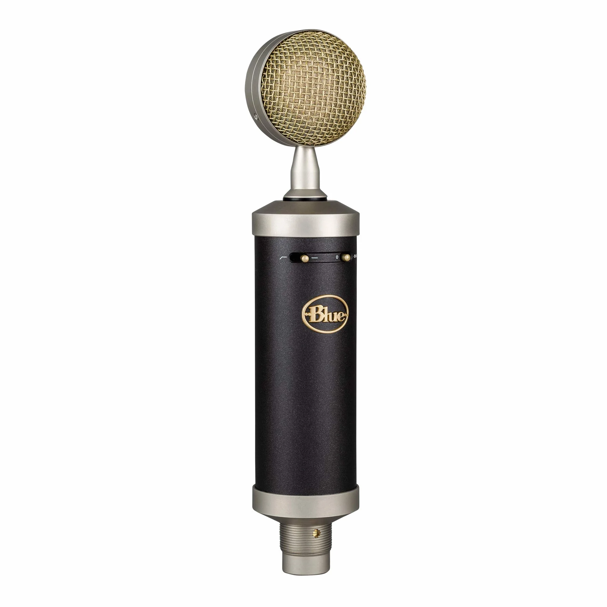 Blue Baby Bottle SL Microfono a Condensatore XLR | Per la Registrazione e lo Streaming, Capsula Cardioide a Membrana Grande, Shock Mount e Custodia Protettiva - Nero