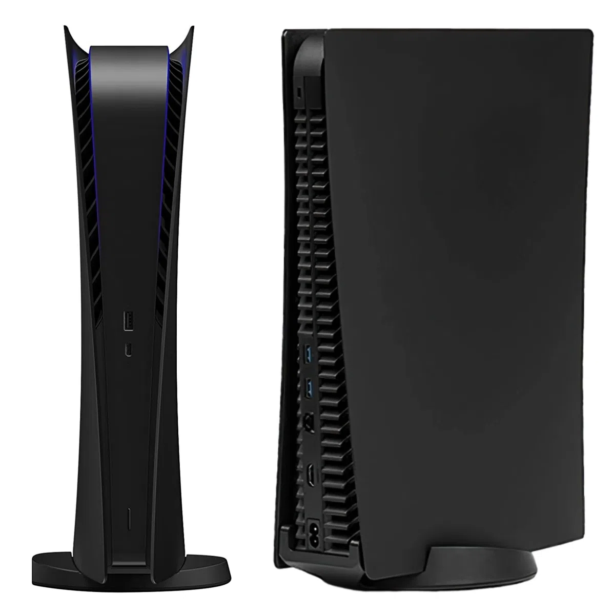 Digital Edition - Mascherina protettiva per console PS5, accessori per Playstation 5, colore: nero