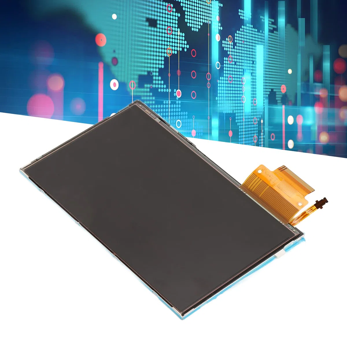 Display LCD di Ricambio, Pannello di Controllo dello Schermo Remoto Sounddock Ad Alta Precisione di Assemblaggio per PSP 2000 2001 2003 2004