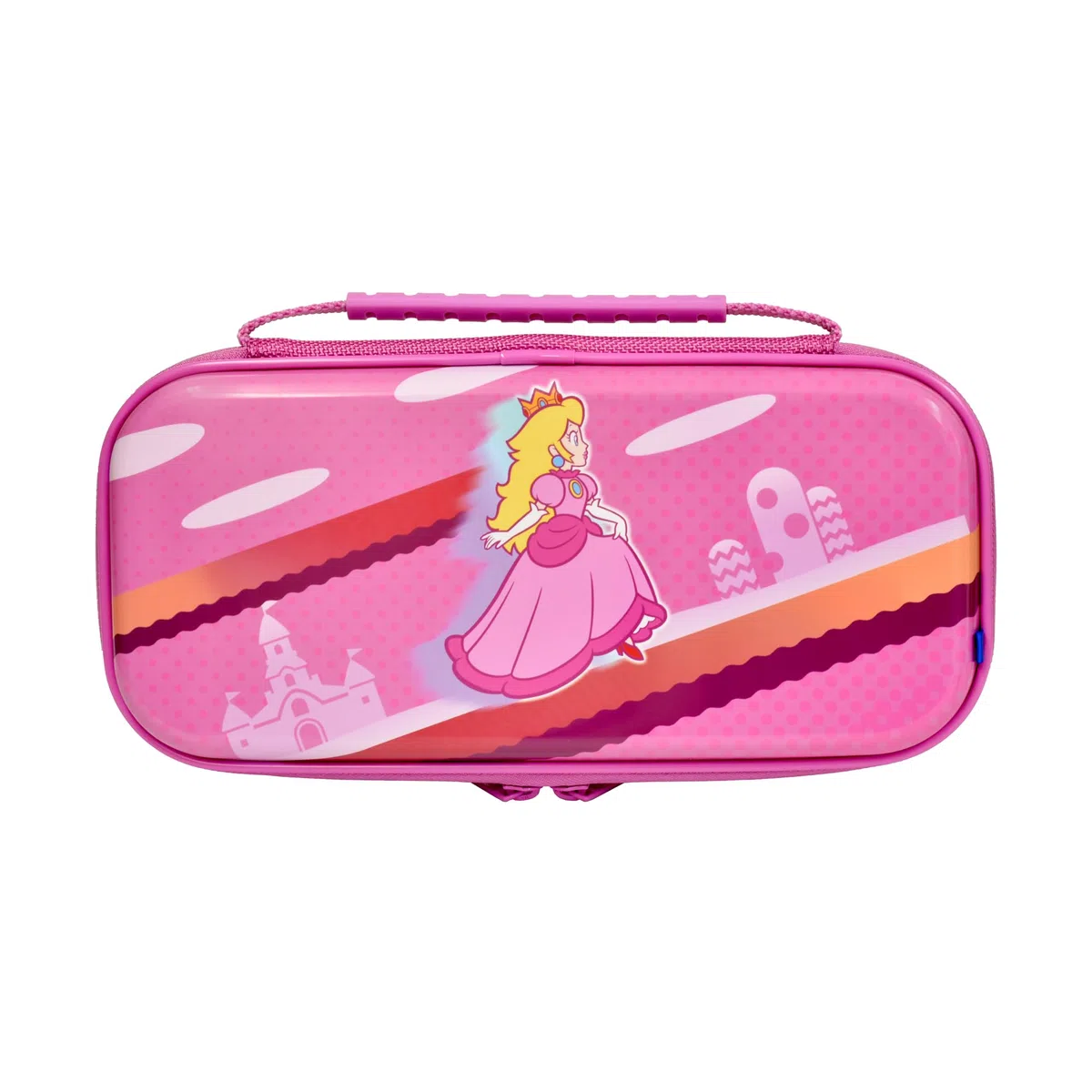 Hori Custodia Premium Vault (Princess Peach) per Nintendo Switch - Licenza ufficiale Nintendo, rosa