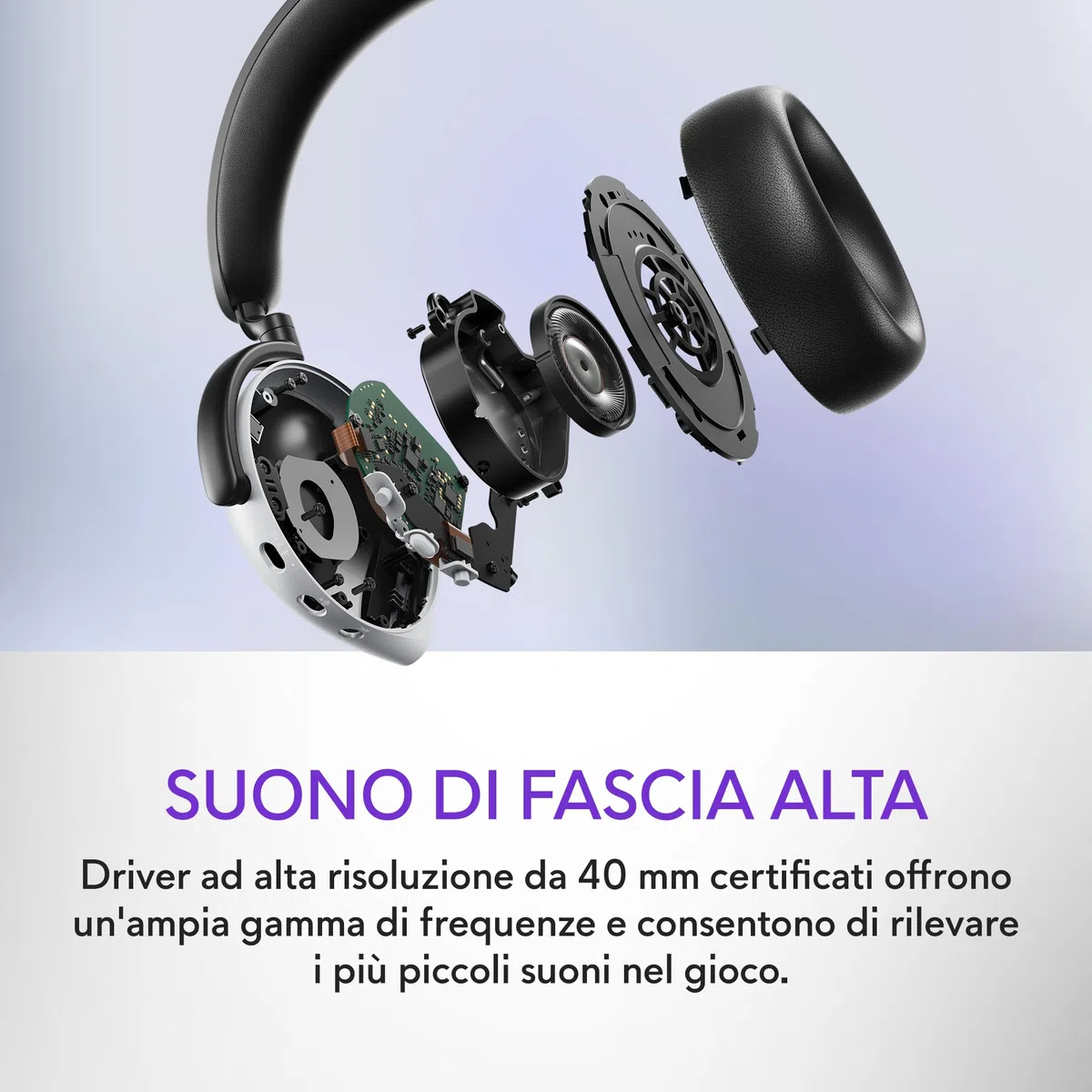 Alienware Dell Gaming Headset AW920H Tri-Mode Built-in microphone. Lunar Light. Wireless. On-Ear. Noice canceling