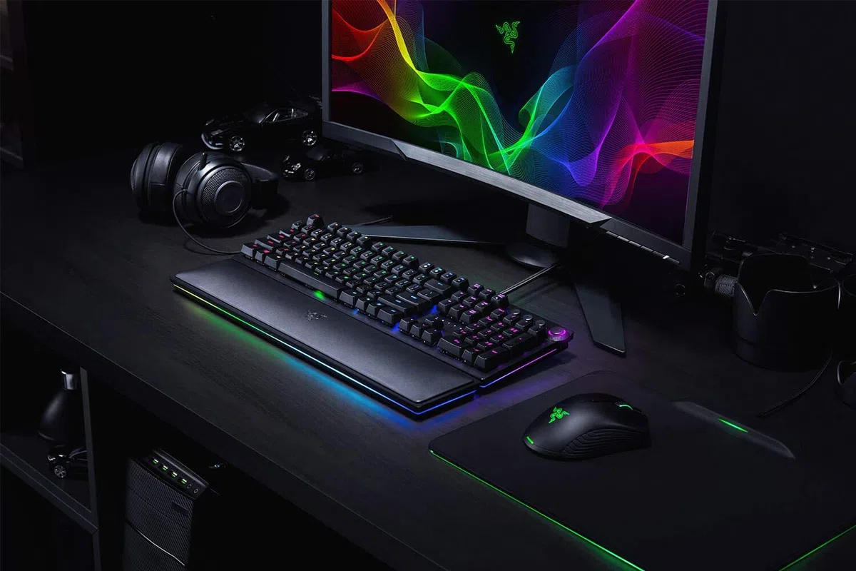 Razer Huntsman Elite USB QWERTY Inglese US, Nero
