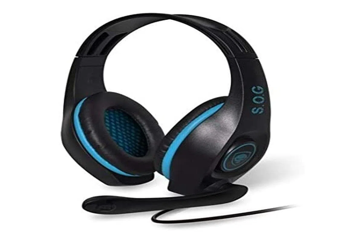 SPIRIT OF GAMER Cuffie "PRO-SH5" Per PS4 / SON STEREO 2.0 / HP 40 mm Con Cuscinetti Auricolari Imbottiti / Archetto Regolabile
