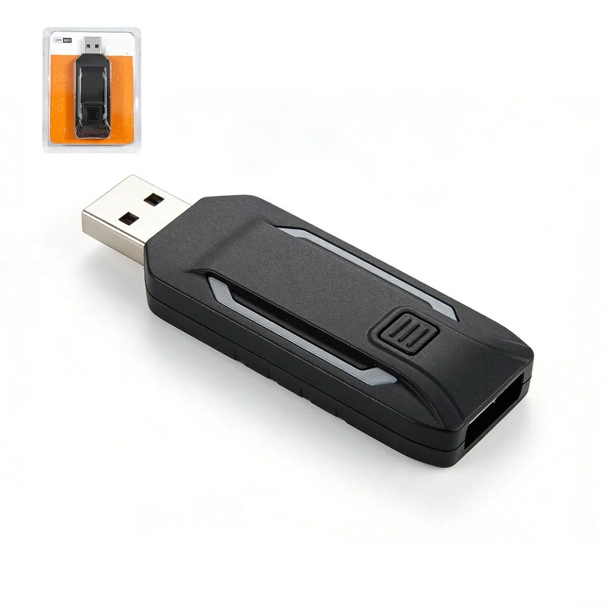Wodsty Ricevitore per volante compatibile N7 per PS5 e PXN per volante da corsa v3 V900 V9, facile installazione, adattatore portatile, nero