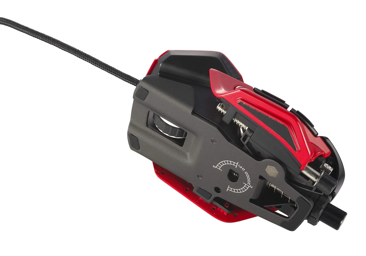 Mad Catz R.A.T. 8+ ADV Gaming Mouse (USB/rosso/20000dpi/11 pulsanti) - MR06DCINRD000-0