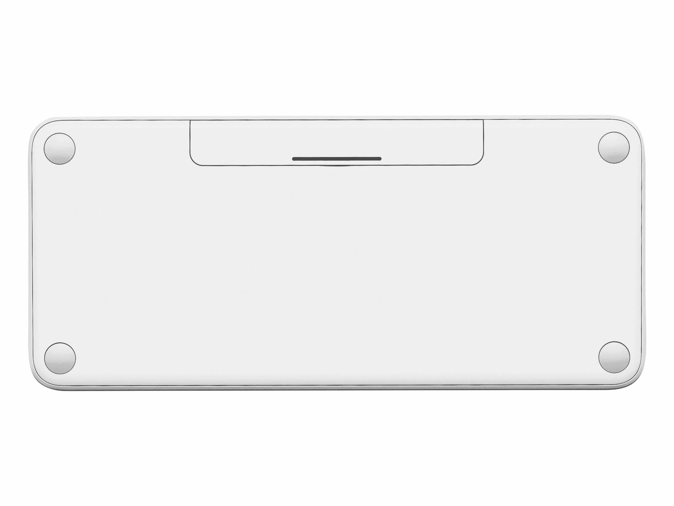 Logitech K380 Tastiera, Layout Tedesco Qwertz, Bianco
