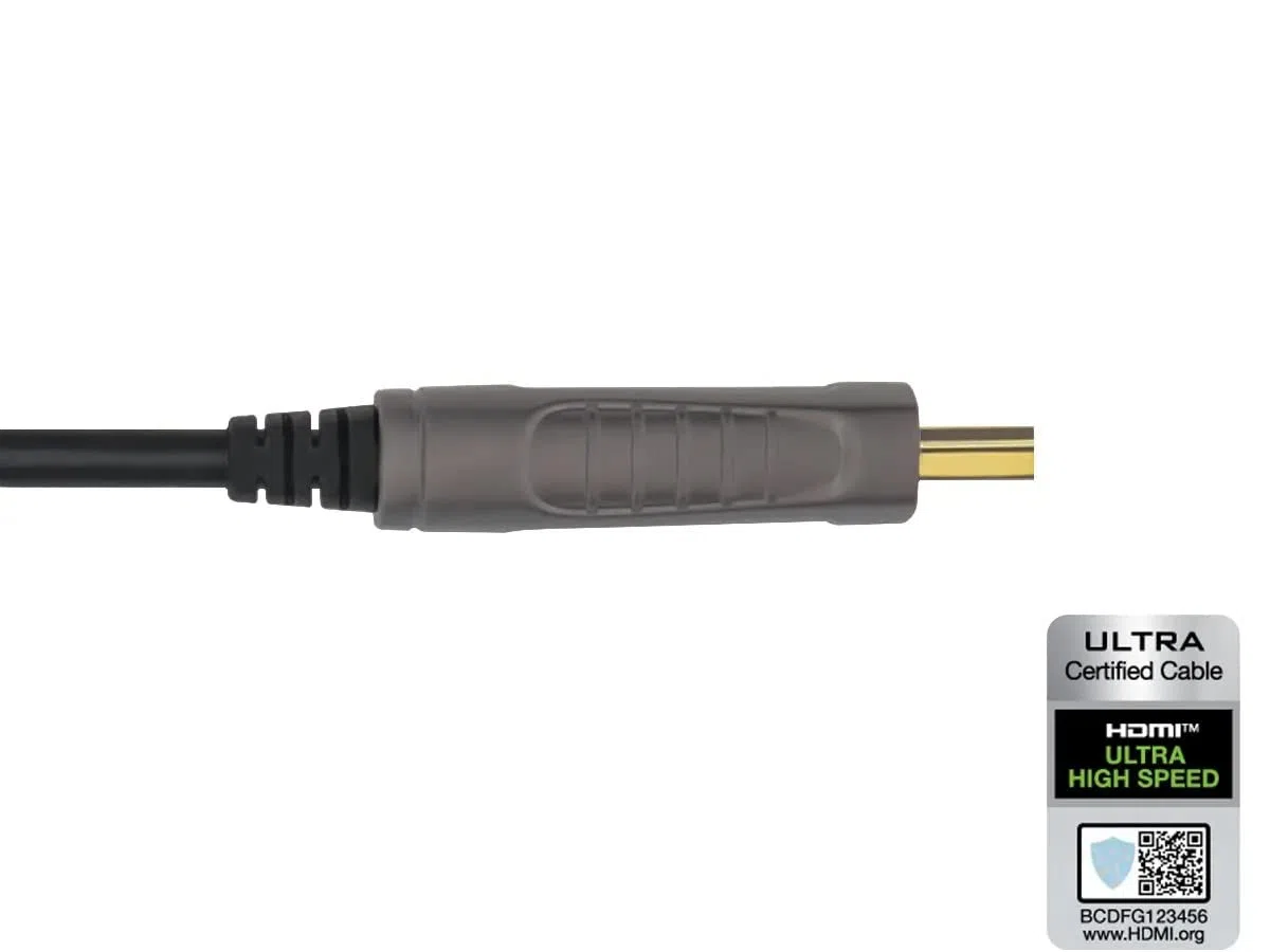 Monoprice SlimRun - Cavo HDMI attivo ad alta velocità certificato AV 8K, 20 metri CMP, HDMI 2.1, AOC, per PS 5, PS 5 Digital Edition, Nintendo Switch, Xbox Series X e Xbox Series S
