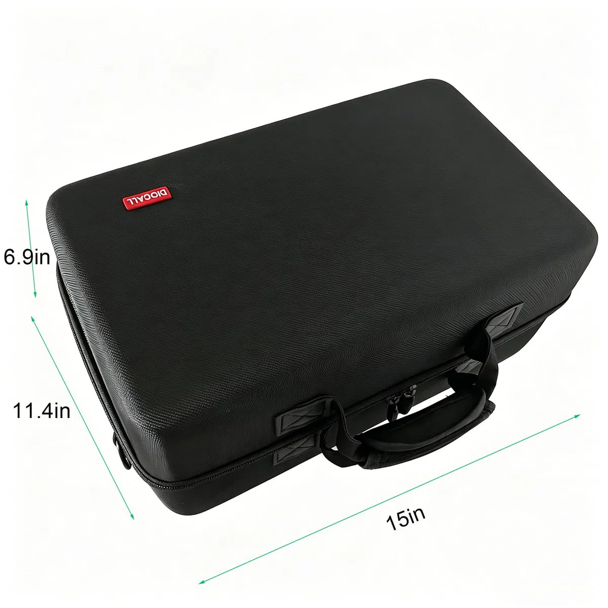 Diocall Custodia rigida compatibile con PS5 Slim 2023, custodia protettiva da viaggio per console PlayStation 5 Slim, controller DualSense, accessori