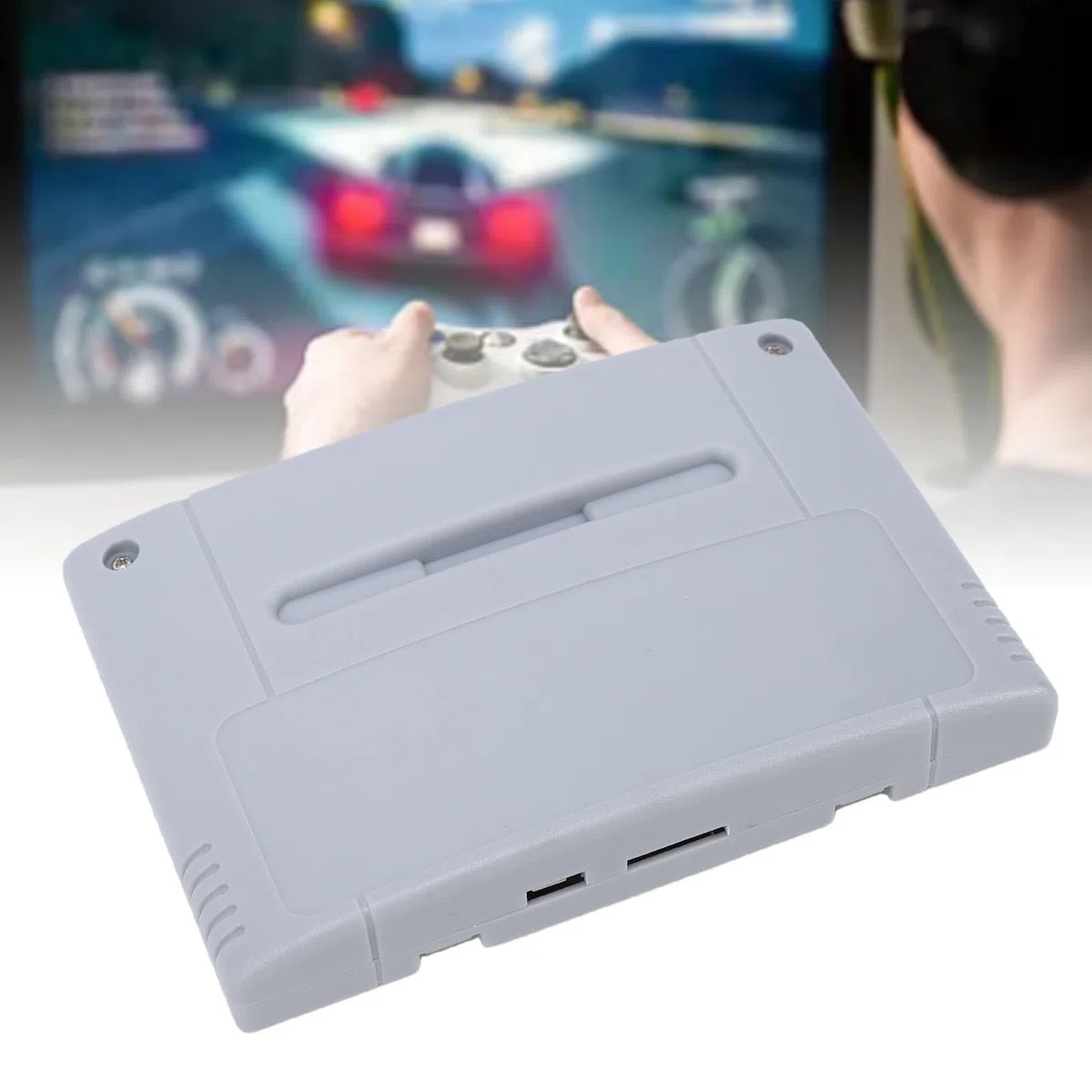 Sxhlseller Scheda di Memoria Flash, Scheda di Memoria per Giochi Ad Alta velocità, ROM da 96 Mbit, Comode Funzioni di Salvataggio, Caricamento da 9 MB, per Cartuccia Flash per Console di
