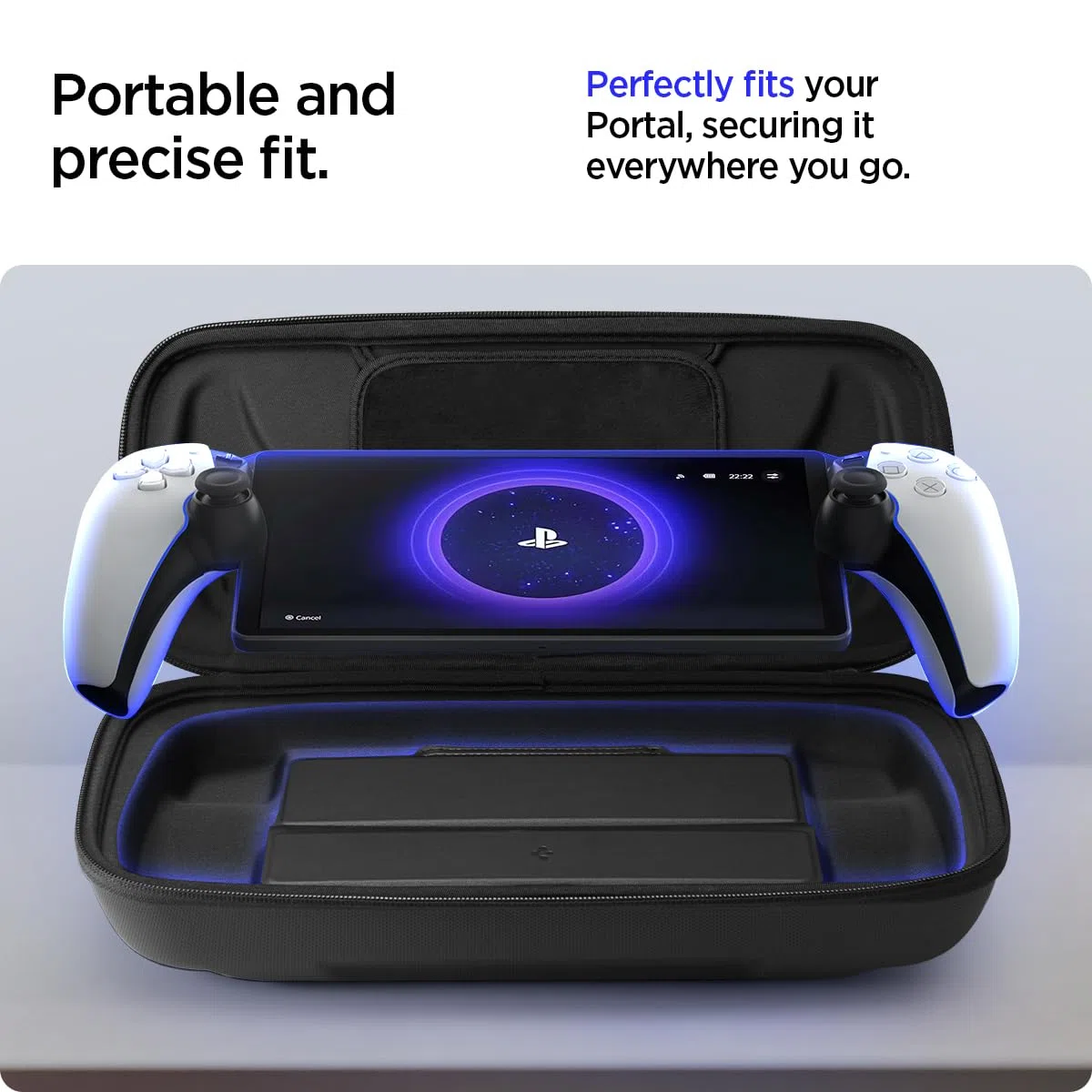 Spigen Bundle Gaming Essentials - Cover e Pouch per PlayStation Portal Remote Player