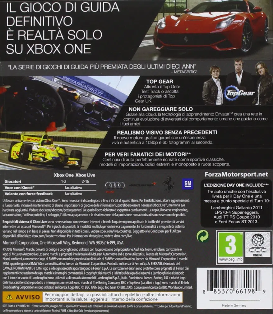 Forza Motorsport 5 - Day-One Edition