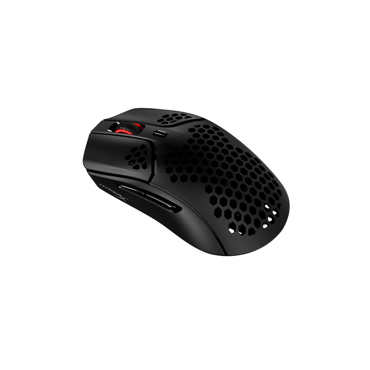 HyperX Pulsefire Haste, Mouse Gaming Senza Filo, Connettività a 2,4 GHz, Illuminazione RGB, 6 Tasti Programmabili, Fino a 16000 DPI, Resistenza per 80 Milioni di Clic, Batteria fino a 100 Ore, Nero