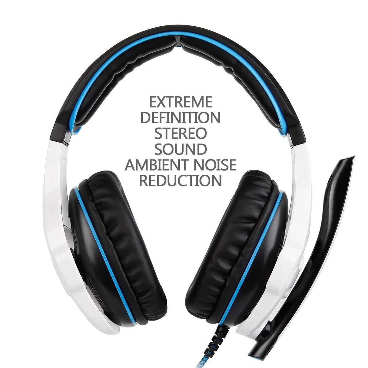 Sades SA810 Xbox One PS4 stereo cuffie da gioco con microfono e cancellazione del rumore e controllo del volume per New Xbox One/PC/MAC/PS4/tavolo/Phone