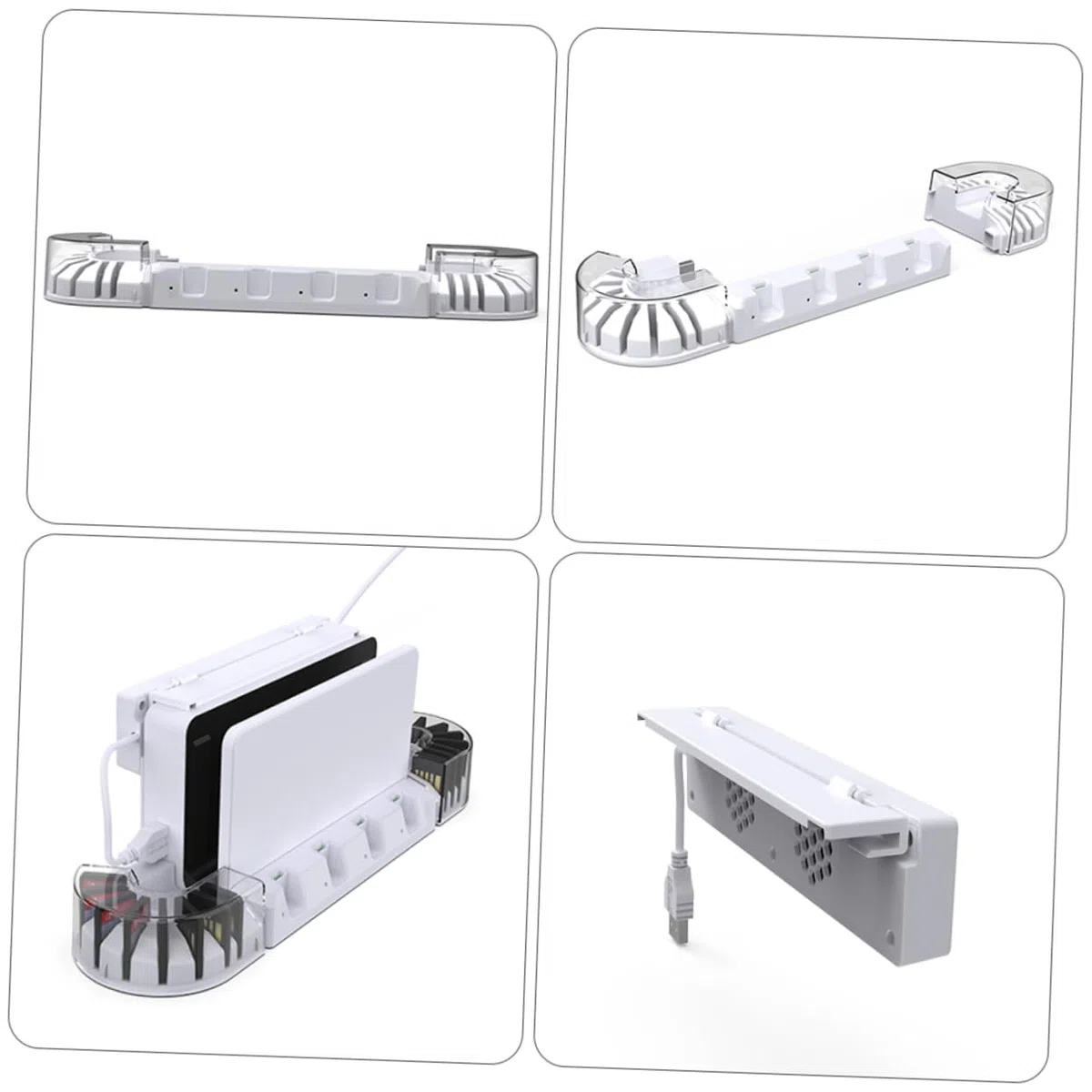 DECHOUS 1set Dock Raffreddamento Per Switch Oled Stazione e Design Compatto Per Appassionati