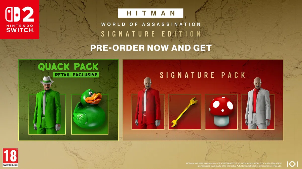 Hitman World of Assassination Signature Edition (Nintendo Switch 2)