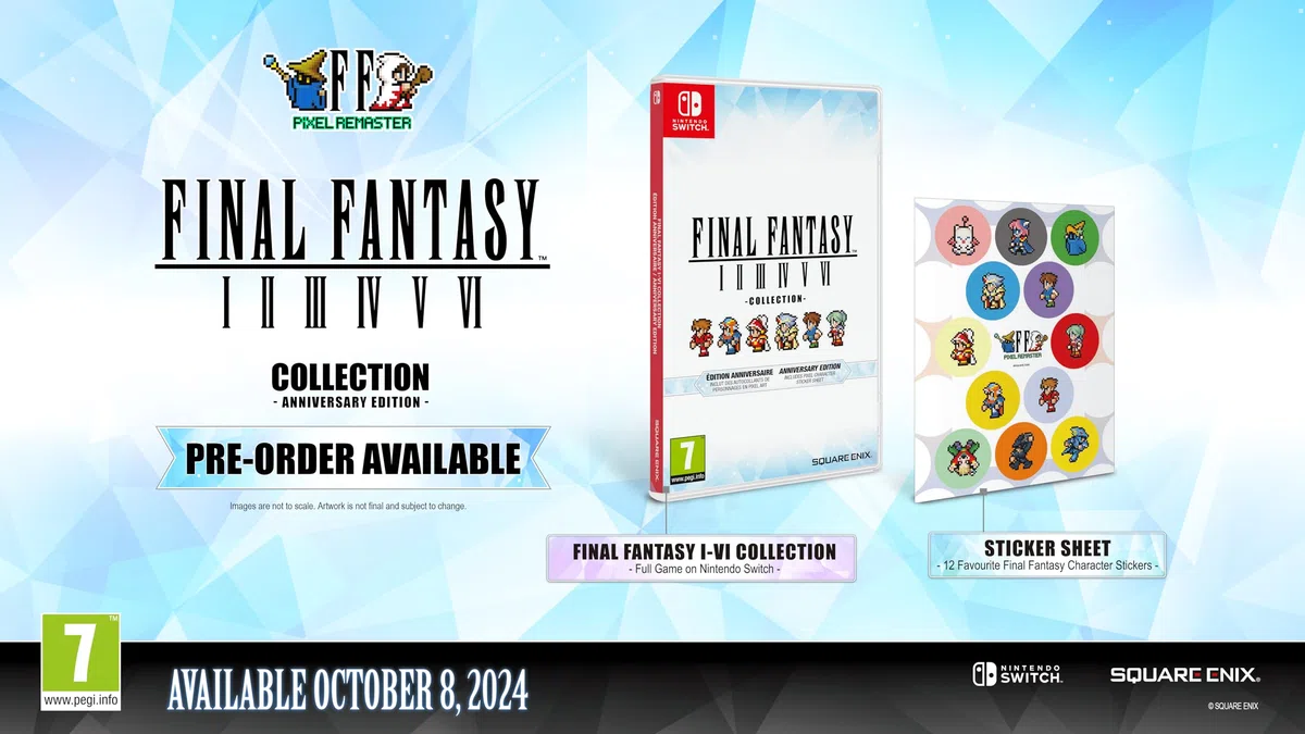 Square Enix Final Fantasy I-VI Collection Anniversary Edition (Playstation 4)