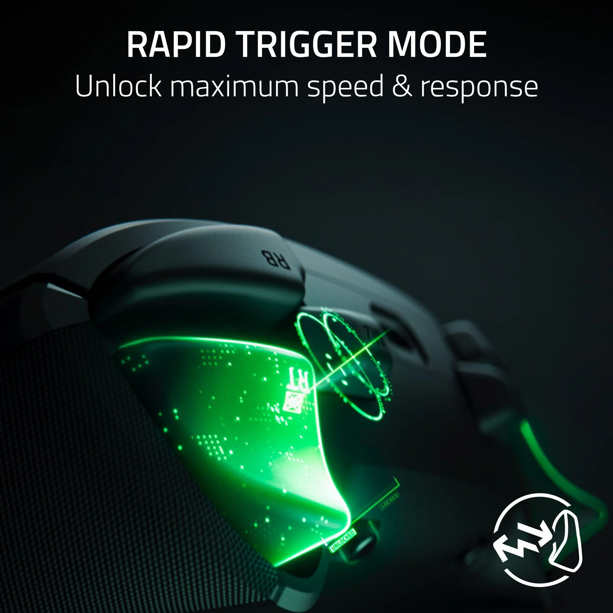 Razer Wolverine V3 Pro Controller da gioco wireless: concesso in licenza per Xbox Series X|S, Xbox One, PC Windows, 6 pulsanti rimappabili, trigger rapidi, levette personalizzabili, modalità torneo