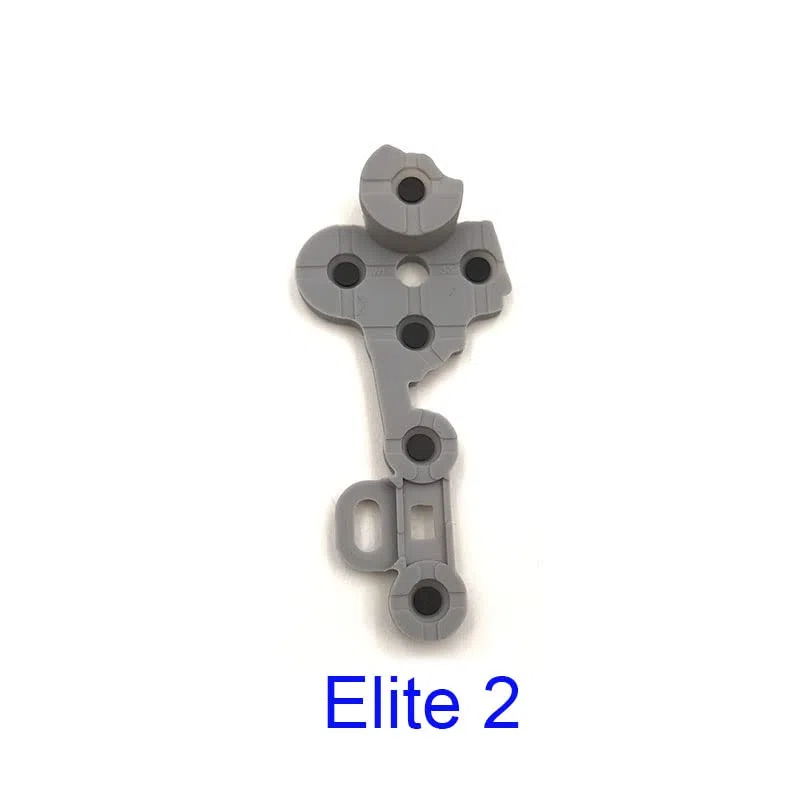 YANHAO [Parti di Videogiochi] 10pcs Gomma conduttiva for Xbox One/Pulsante Chiave Controller Sottile for Xbox Elite 2 Serie S/X Gamepad Contatto Cuscinetti in Gomma [Sostituire] (Color : One S)