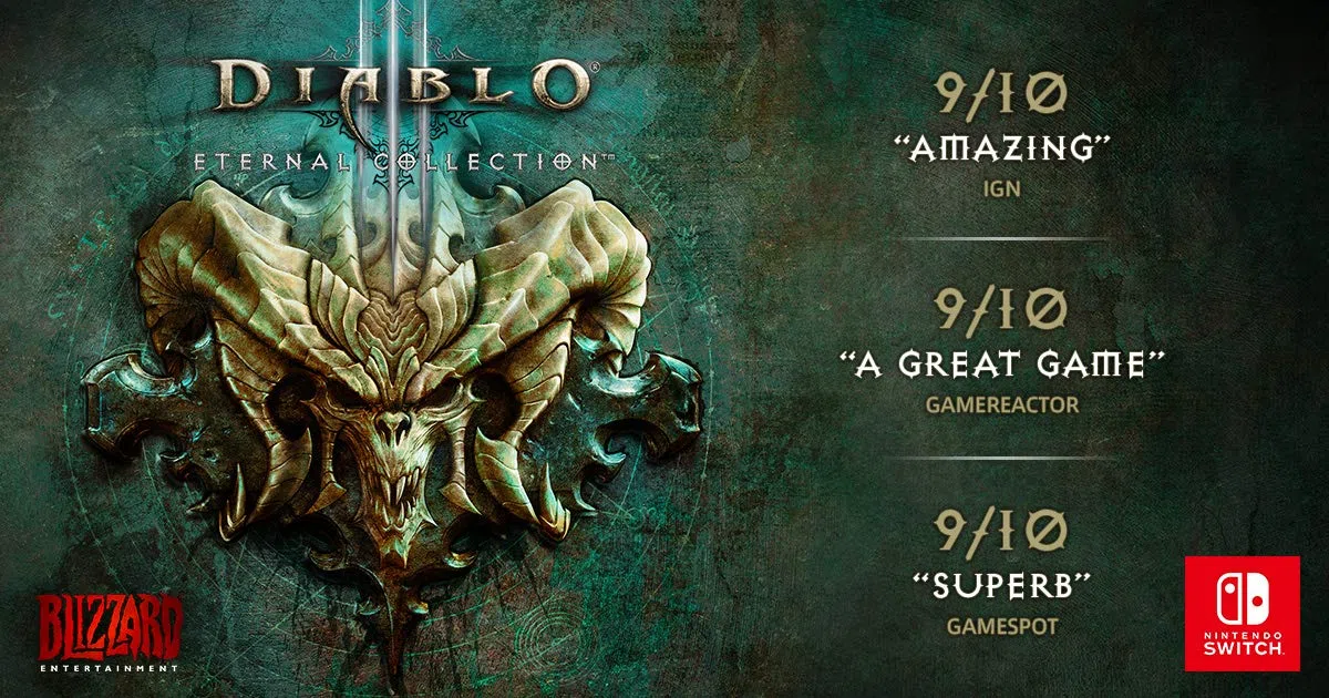 Diablo Eternal Collection - Nintendo Switch [Edizione: Regno Unito]