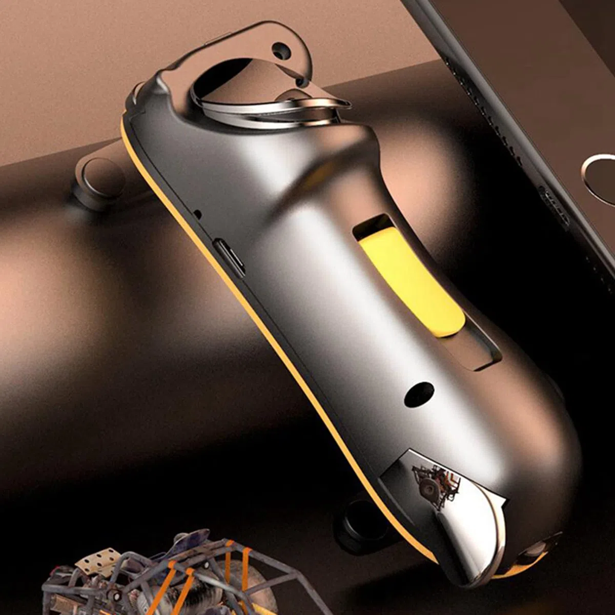 Tuminita 4X per Trigger Controller per Tablet Capacità L1R1 Pulsante Fire Aim Trigger Gamepad Joystick per Cellulare