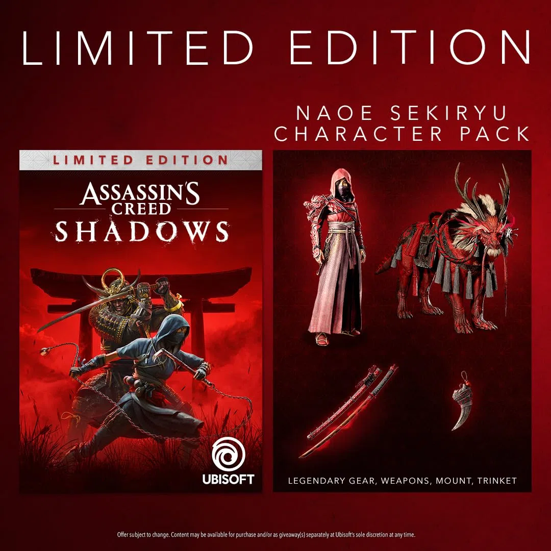 Assassin's Creed Shadows - Edizione limitata (esclusiva Amazon), PlayStation 5