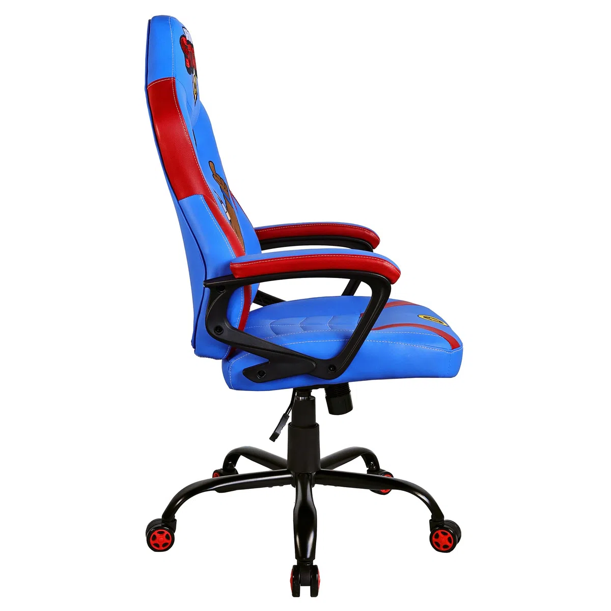 SUBSONIC - Sedia da Gioco Brawl Stars El Primo per Bambini e Ragazzi - Poltrona da Ufficio Ergonomica con Dchiuma ad Alta Densità, Meccanismo Basculante e Comodi Braccioli - Altezza Regolabile - Blu