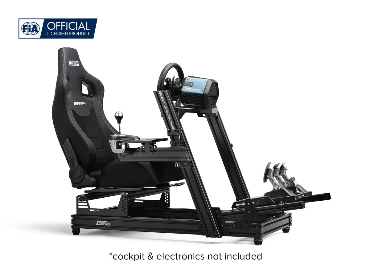 Next Level Racing ERS4 Elite Reclining Seat - Leather & Suede Edition (NLR-E053)