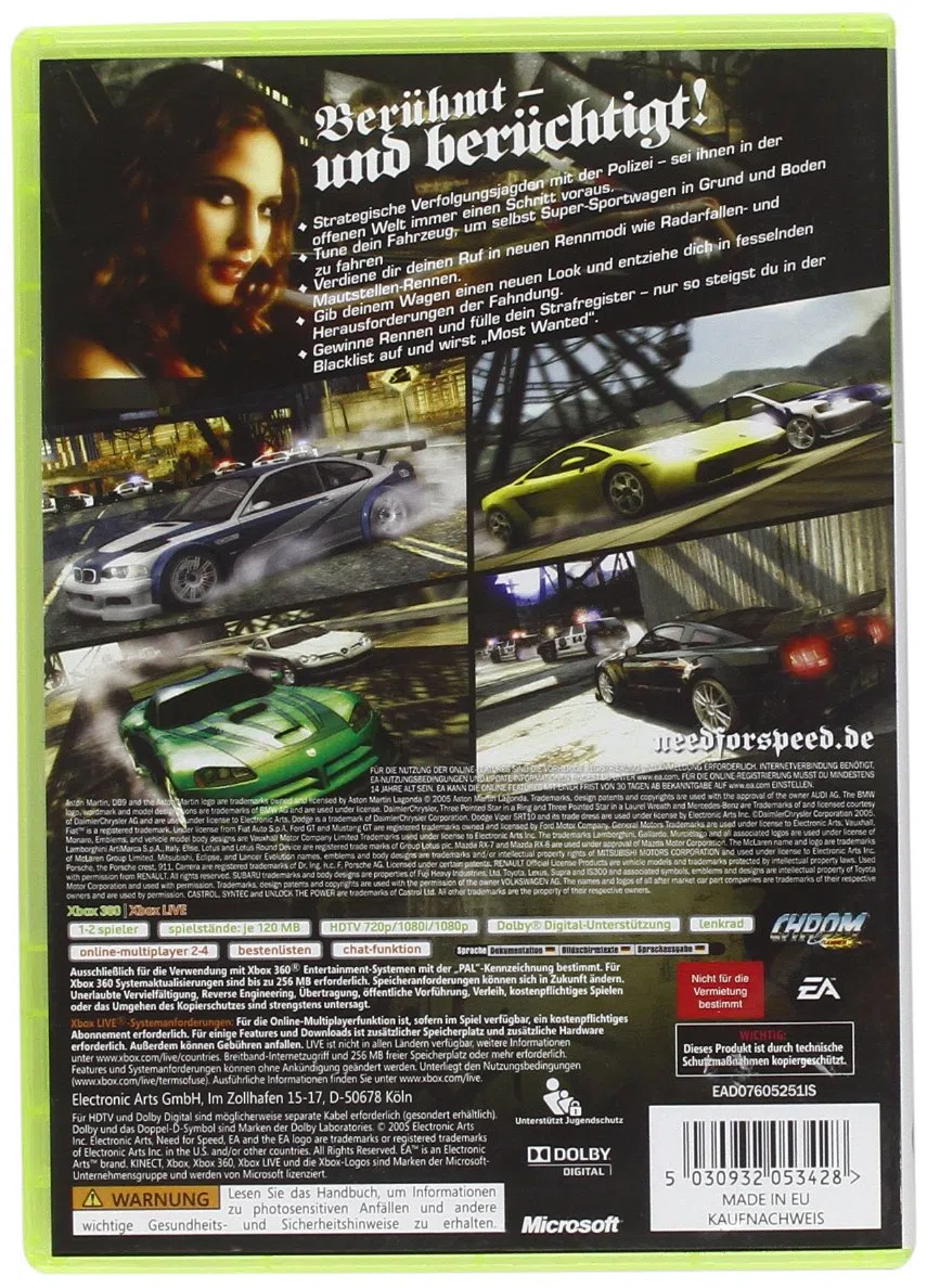 Need for Speed Most Wanted Classics [Edizione: Germania]
