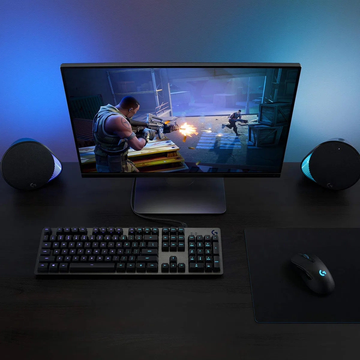 Logitech G 920-009350 Tastiera Gaming Usb Qwerty Inglese Uk Carbonio (g512 Gaming Keyboard Carbon) - Versione uk