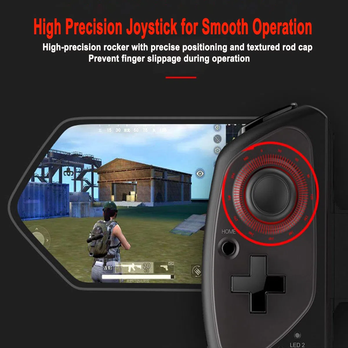 PG-9083S Gamepad Estensibile telescopico Bluetooth per Smartphone/Tablet, Joystick per Controller di Gioco, Compatibile con Android/iOS.Connetti Direttamente, Facile da Usare