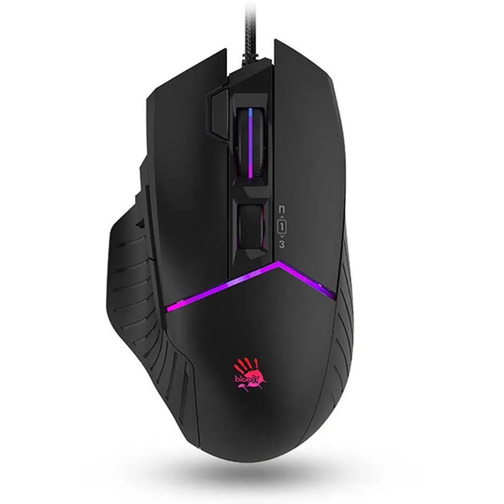 Mouse da gioco W95 Max, 12000 CPI regolabile per computer desktop per computer portatili sanguinanti e cablati Macro Programmazione PC Mouse da gioco elettronico da competizione Mouse da ufficio
