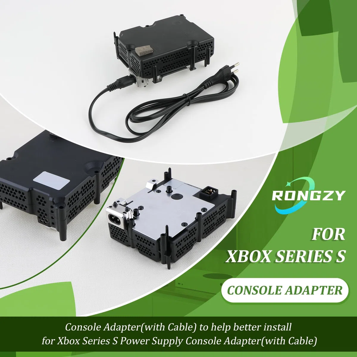 RongZy per Xbox Series S Alimentatore per Series S Alimentatore Interno Sostituire Series S con Strumenti di Riparazione