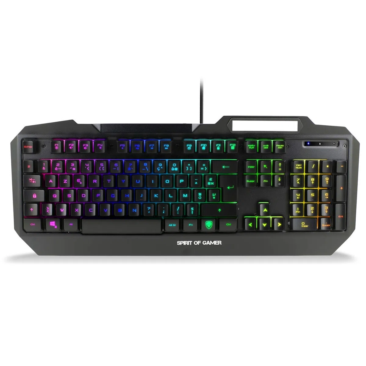 Spirit Of Gamer Clavier Gamer Elite-K40 RGB (Nero)