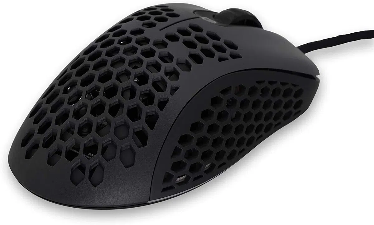 G-Wolves Skoll SKL 2020 Edition 66g ultra leggero a nido d'ape design cablato RGB Gaming Mouse fino a 12000 DPI (nero)