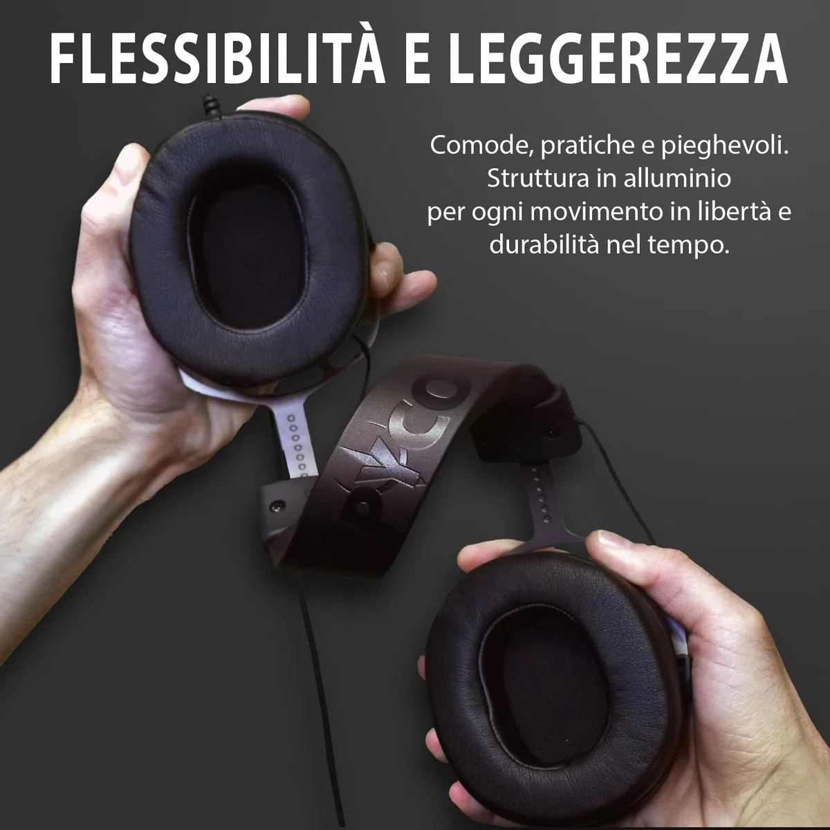 SPYCO - Cuffie Gaming Impulse HE-122, Audio 7.1 Surround, Driver 50 mm, Microfono Omnidirezionale, Compatibili con PC, Mac, Xbox One, PS4, Switch, Nero e Argento