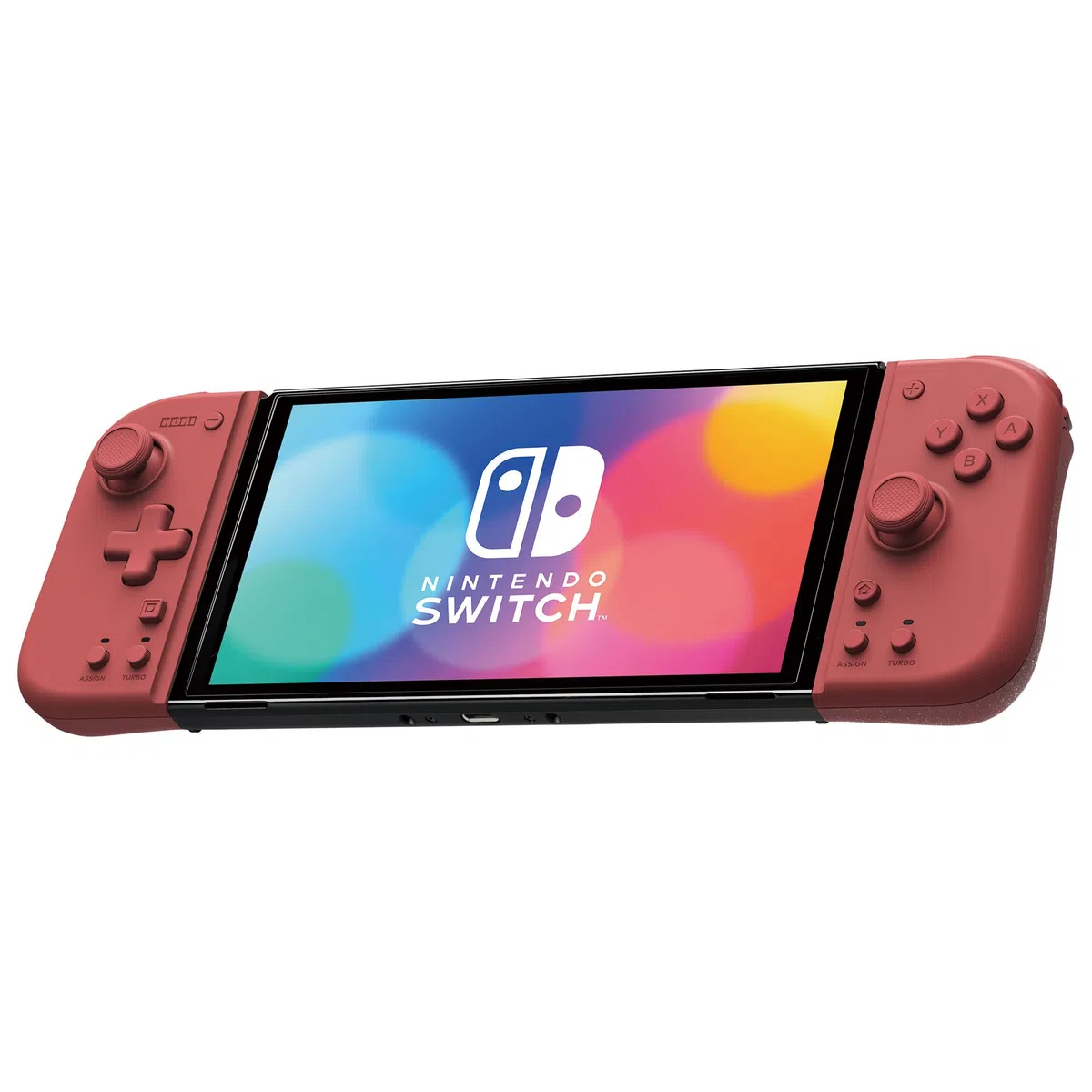 Hori Split Pad Compact - Apricot Red