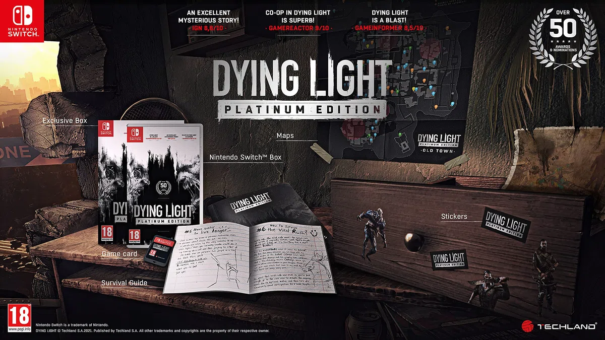 Dying Light Platinum Edition - Platinum - Nintendo Switch
