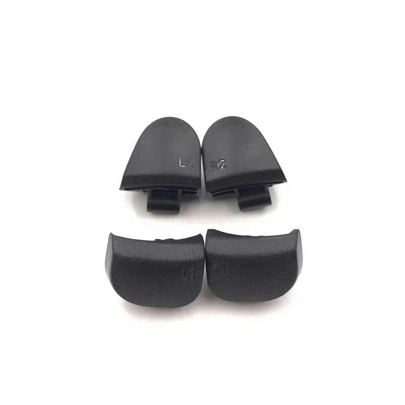 YANHAO [Parti di Videogiochi] 2 Pezzi for Controller Sony Playstation 5 PS5 L1 R1 L2 R2 Kit Pulsante Trigger for PS 5 con Molla Telaio Supporto LR [Sostituire] (Color : Full Set V2)