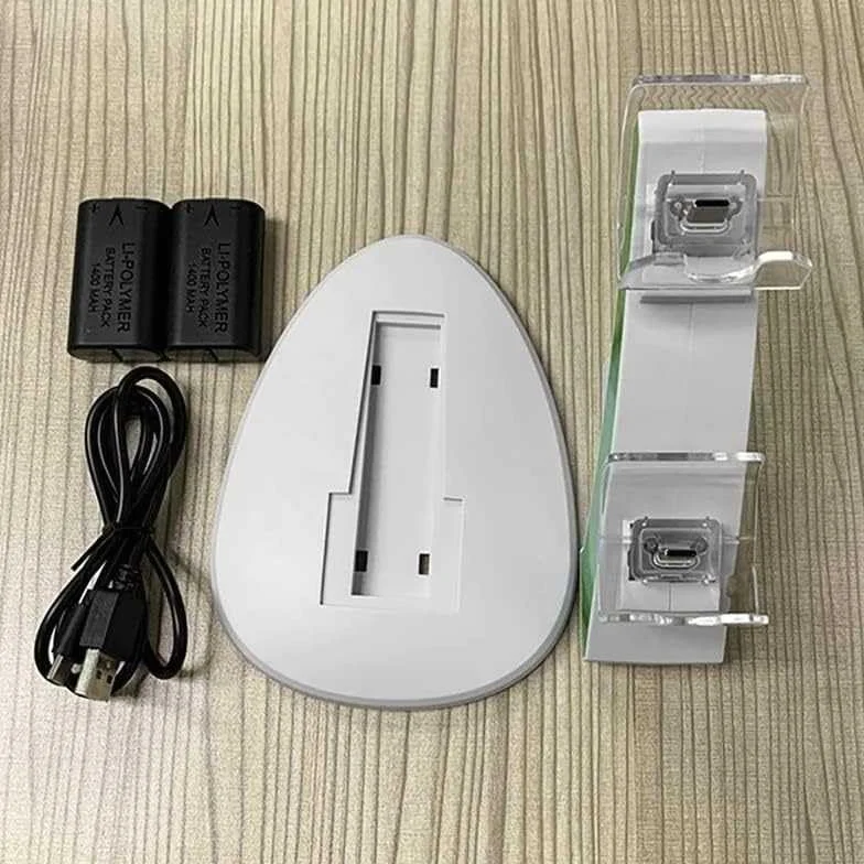 Charger Dock Station - Supporto di ricarica rapida per controller di gioco e accessori, compatibile con vari modelli di console