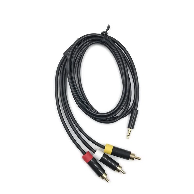 YANHAO [Parti di Videogiochi] 5Pcs 1.8m 6FT RCA 480i Audio Video Cavo Ottico Adattatore Cavo AV Digitale for Microsoft for Xbox 360 E Console Video Gioco [Sostituire]