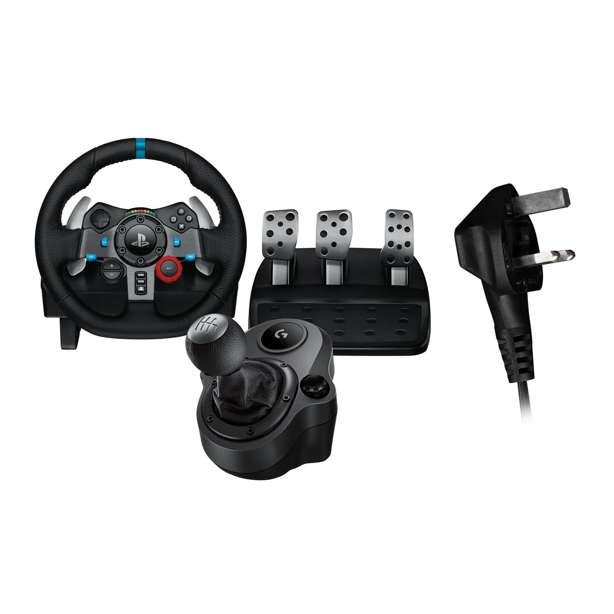 Logitech G29 Driving Force Racing Wheel Volante Da Corsa Con Pedali Regolabili, Ritorno Di Forza Reale & Driving Force Leva Di Cambio, 6 Marce Di Velocità Con Manopola Ad H