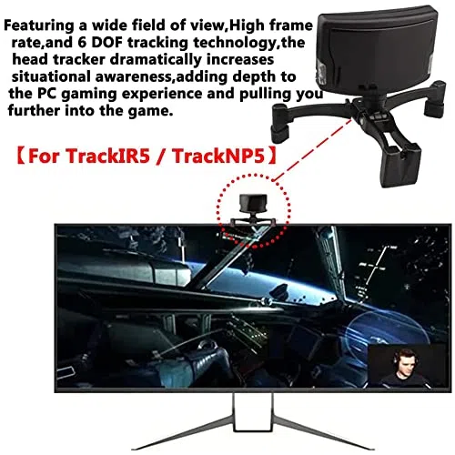Sistema ottico di inseguimento della testa infrarosso per il gioco di VR, compatibile con i giochi multipli e i controller TrackIr